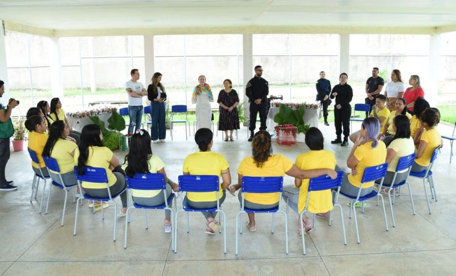 TJAC realiza ação social para reeducandas da Unidade de Regime Fechado Feminina de Rio Branco